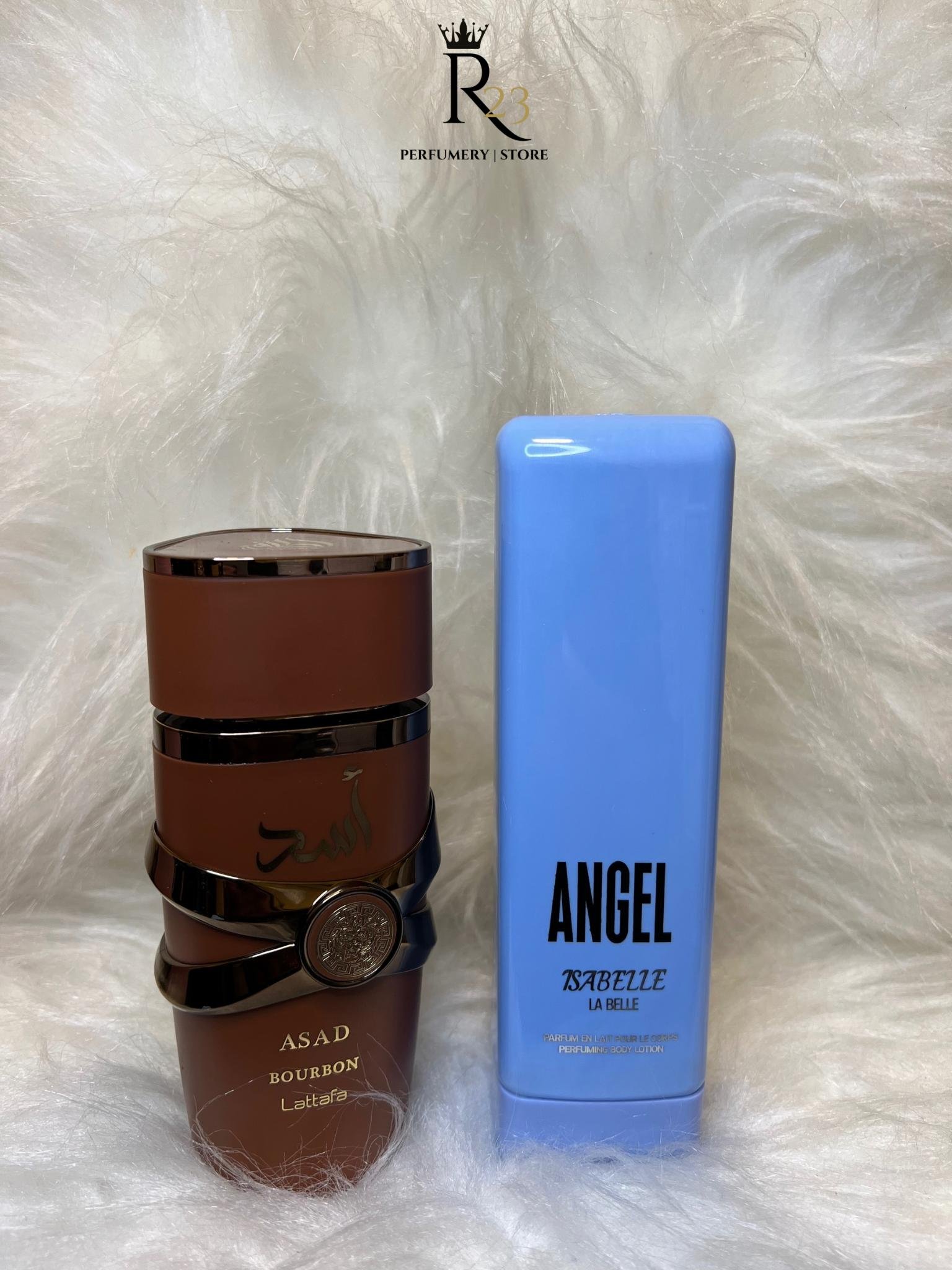 KIT - Asad Bourbon Lattafa + Angel Isabelle Labele