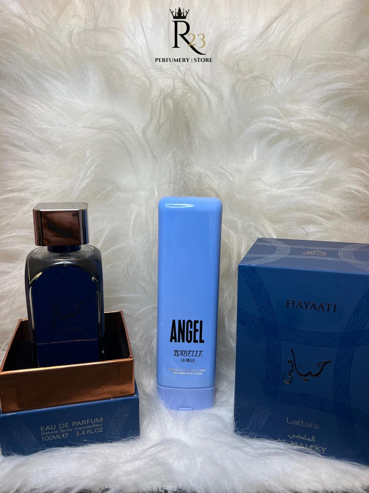 KIT - Hayaati Al Maleky Lattafa + Angel Isabelle Labele