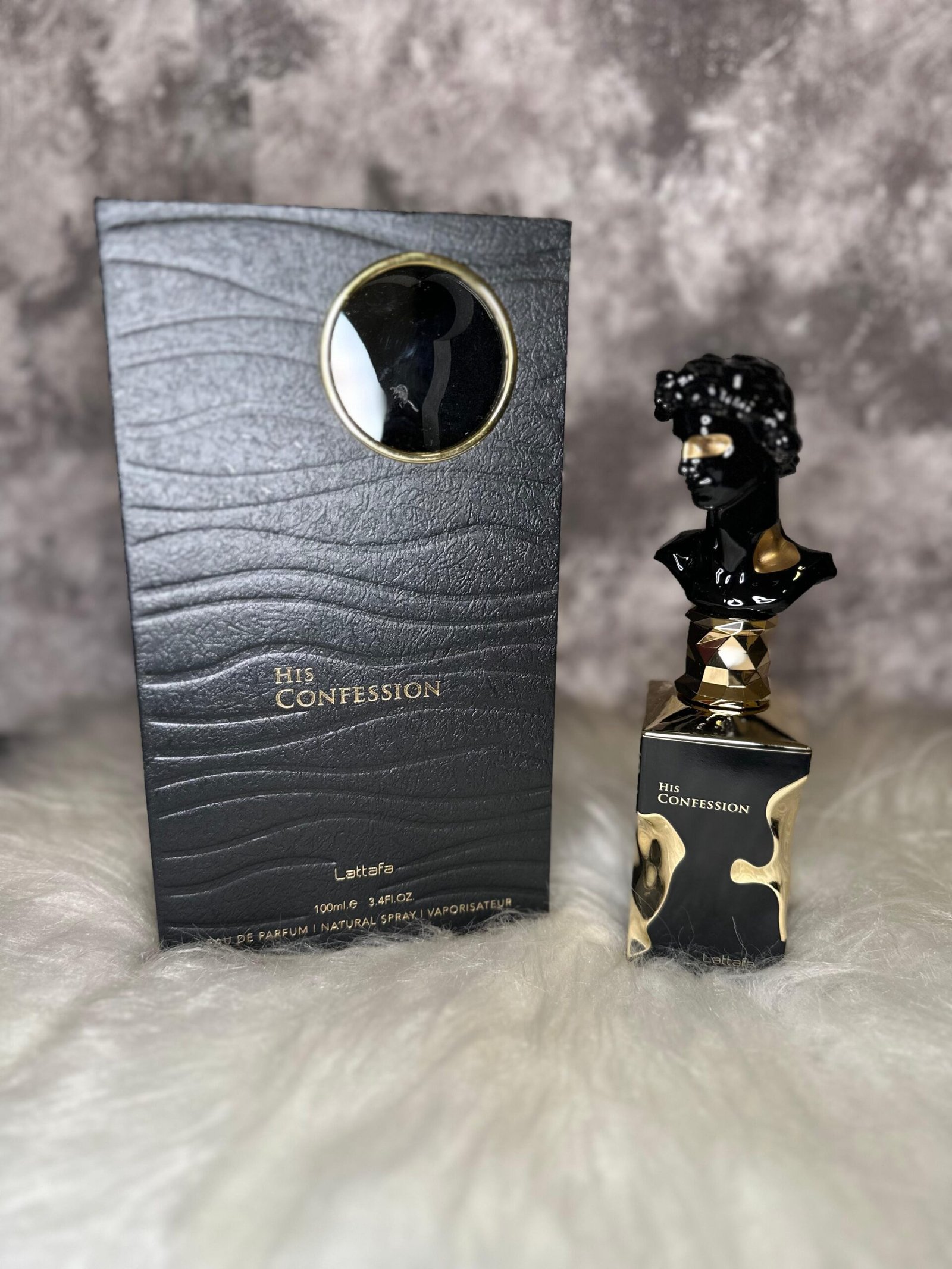 His Confession Lattafa Masculino – Eau de Parfum – 100ml