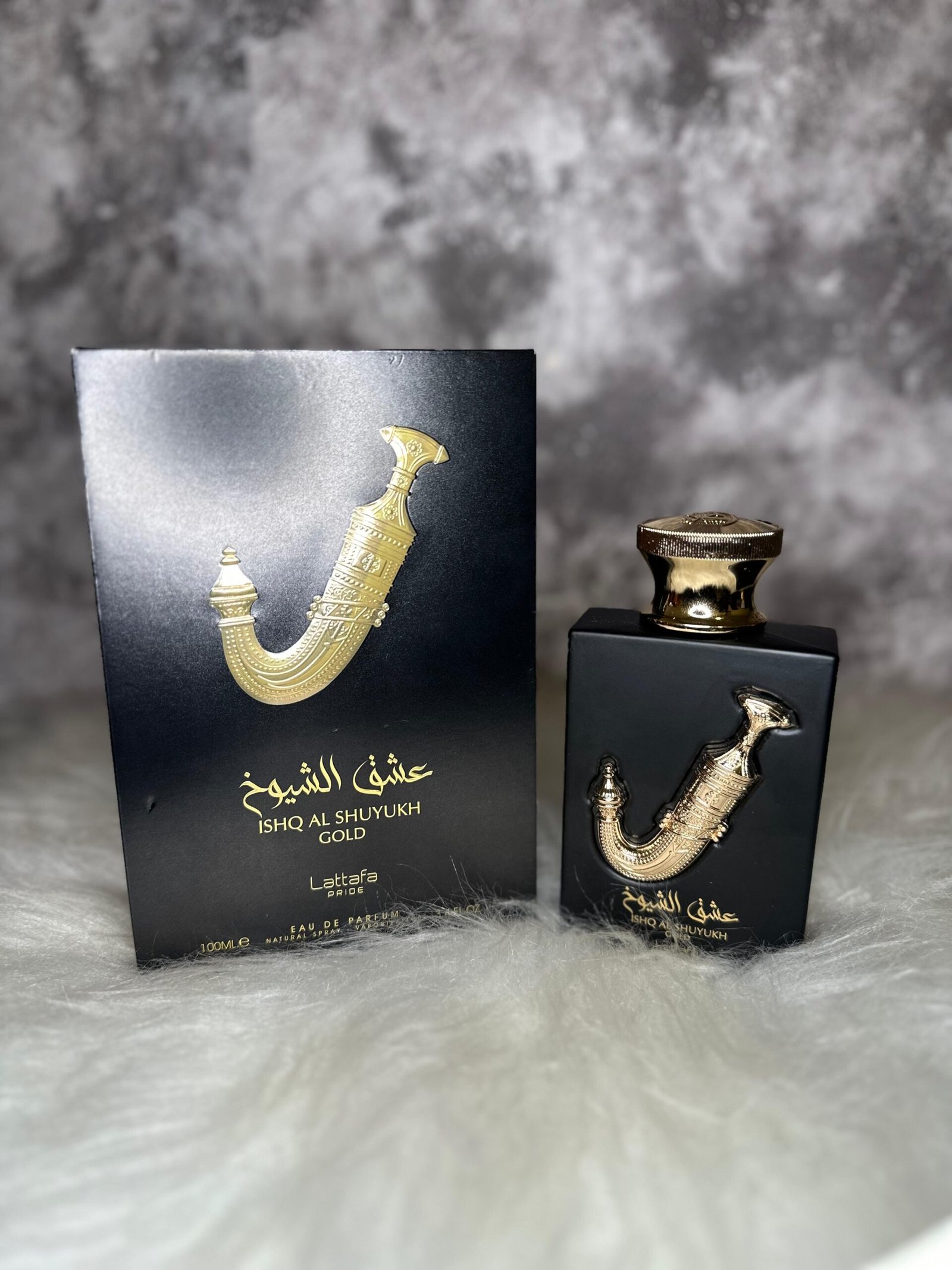 Ishq Al Shuyukh Gold Lattafa Compartilhável – Eau de Parfum – 100ml