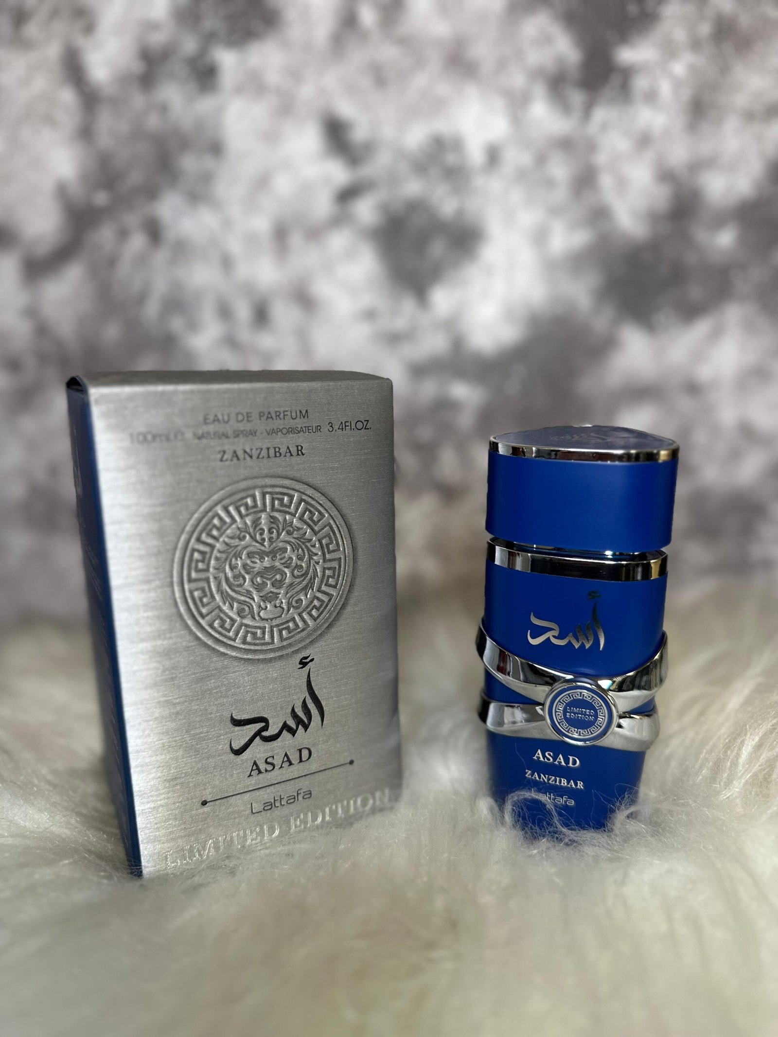 Asad Zanzibar Lattafa Masculino – Eau de Parfum – 100ml