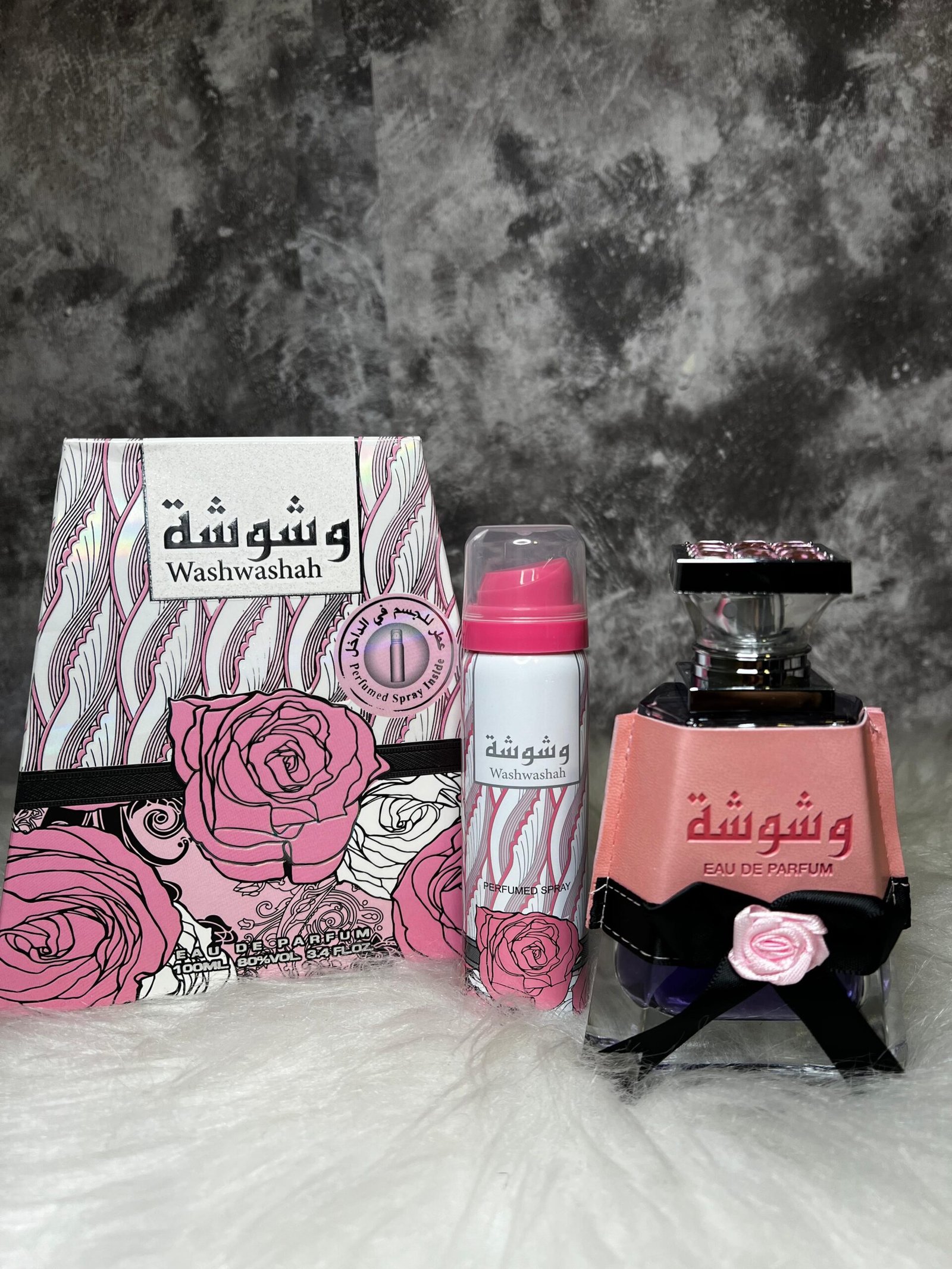 KIT - Washwashah EDP Feminino + Spray 75ML