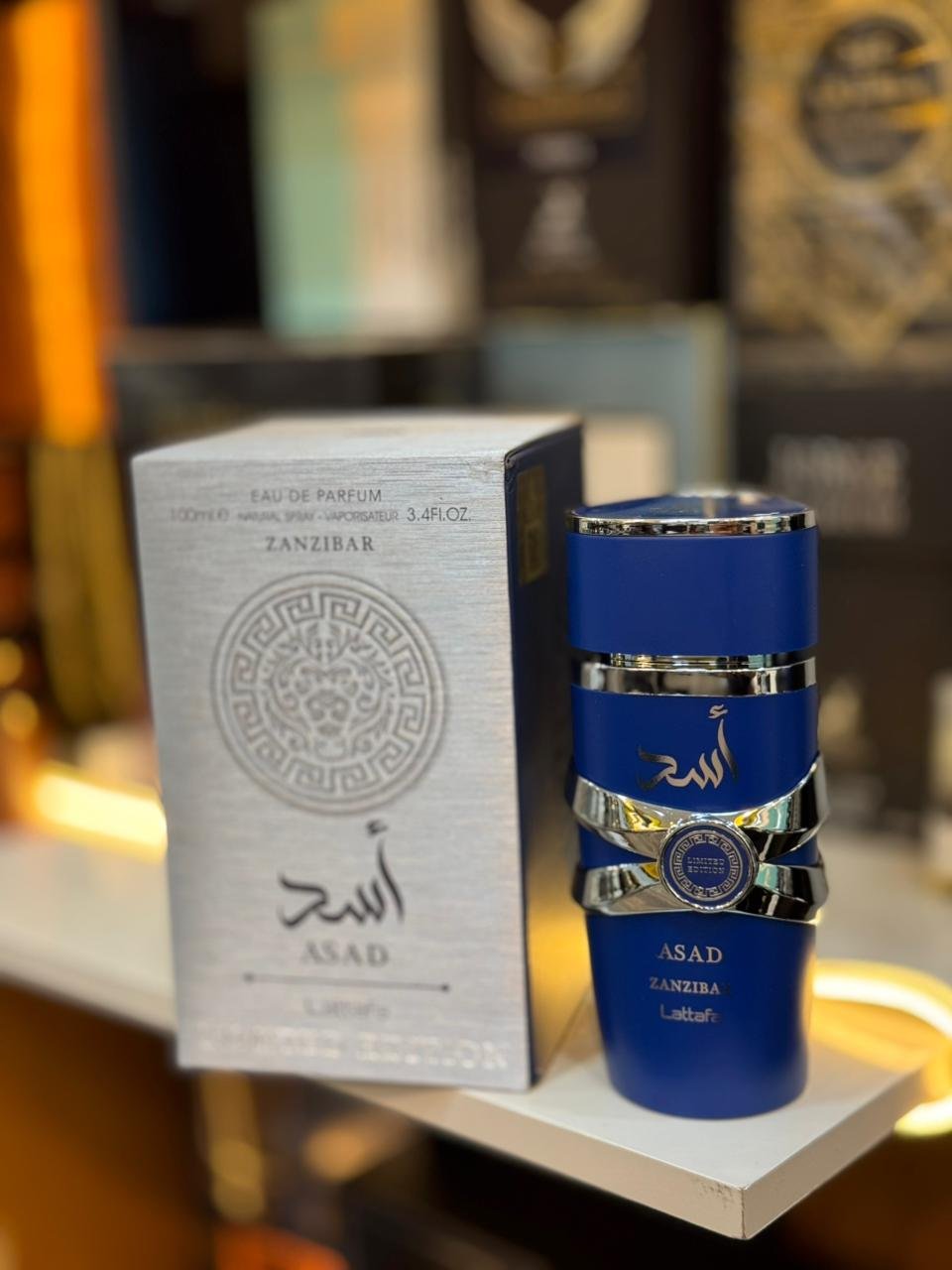 Asad Zanzibar Lattafa Perfumes Eau de Parfum Masculino – 100ml