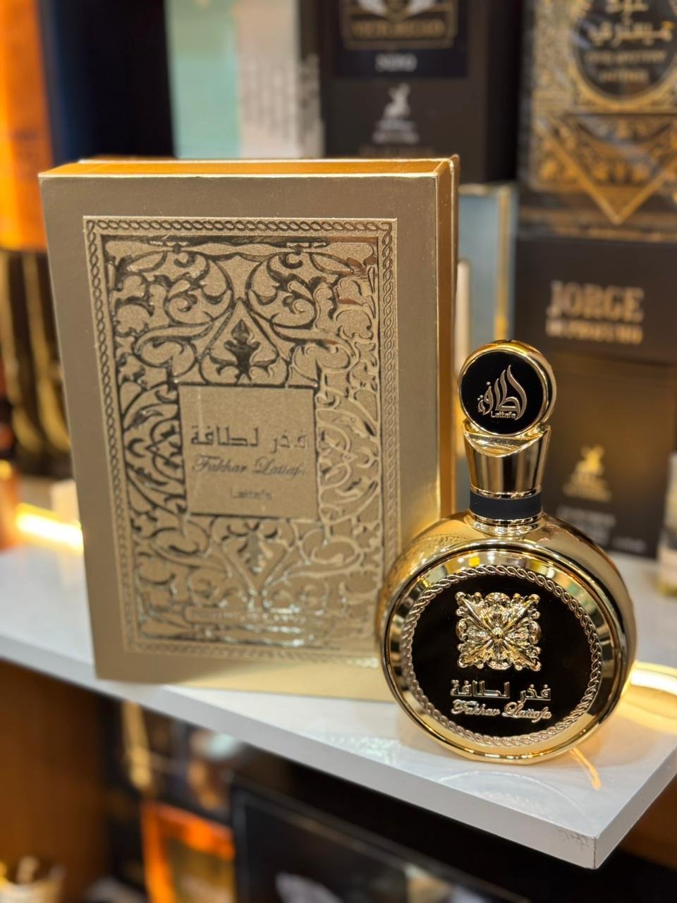 Fakhar Gold Lattafa Eau de Parfum Feminino – 100ml
