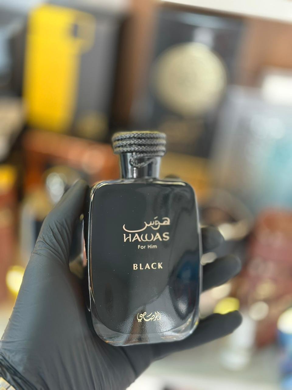 Hawas Black Rasasi Eau de Parfum Masculino – 100ml